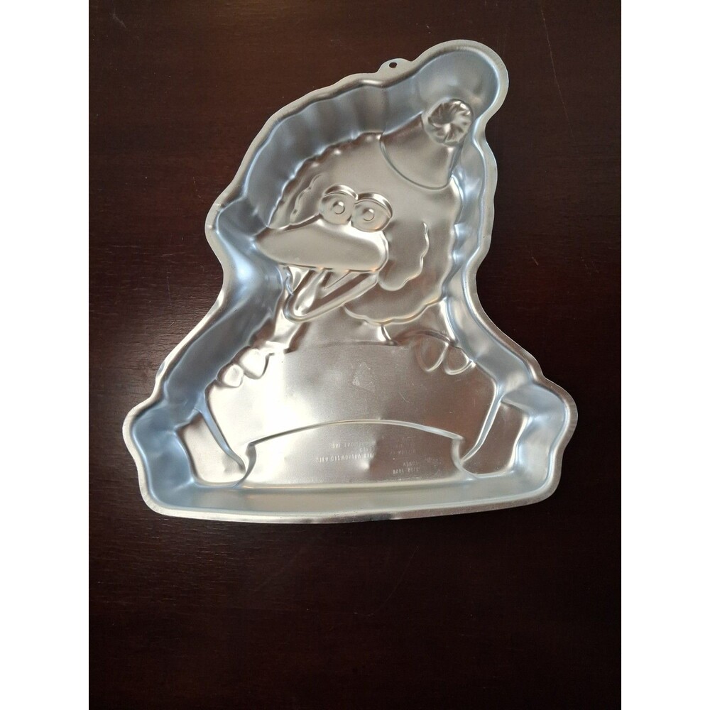 Wilton Sesame Street Big Bird Birthday Cake Pan 2105-3654 Jim Henson Aluminum